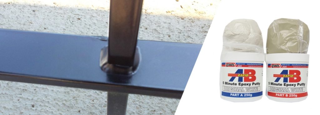 Sylmasta AB Rapid 5 Minute is a fast working epoxy putty with a quick work time for carrying out speedy repair applications