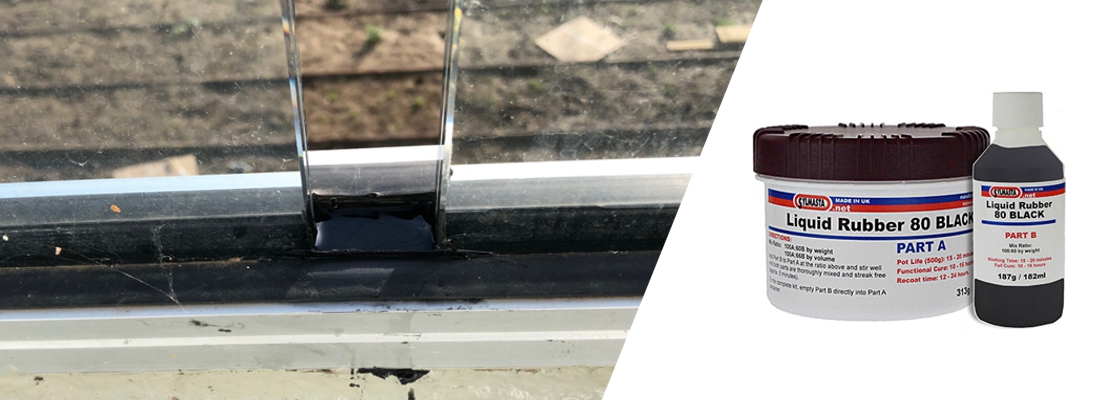 Liquid Rubber 80 is a tough, flexible compound used to repair damaged rubber parts and for the formulation of new components.