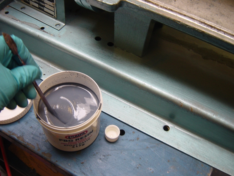 Ceramic Brushable is an epoxy coating used to create abrasion resistant surfaces