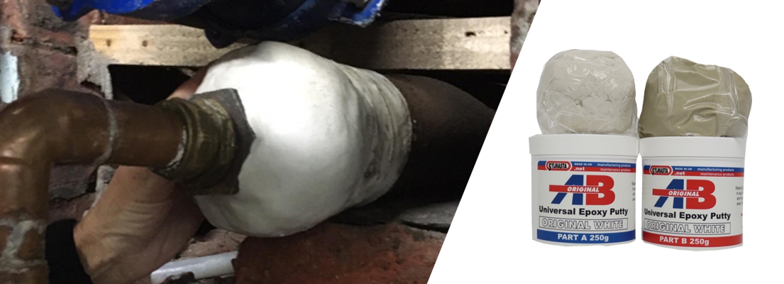 Sylmasta AB Original is a two part ceramic filled epoxy putty with a two-hour work time