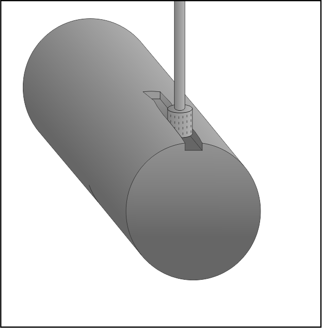 Surface preparation is required before the rebuild and repair or a damaged or worn keyway