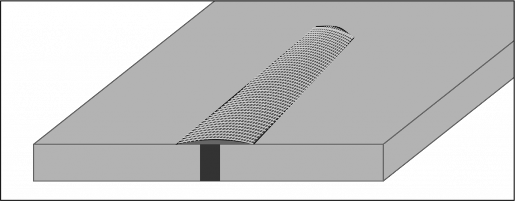 Fibreglass Tape can be used in conjunction with an epoxy paste to repair a metal surface crack