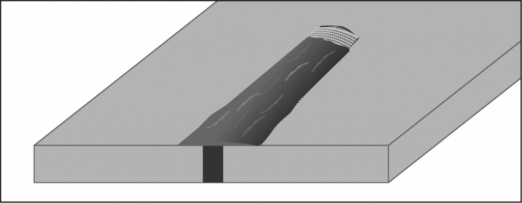 Sylmasta Epoxy Compounds and Fibreglass Tape combine to restore integrity to metal surfaces suffering from a hairline crack