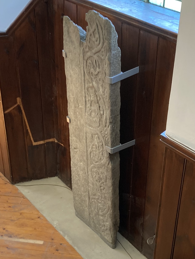 The Dalmally Burial Stones complete with repair provided by Sylmasta AB Original Epoxy Putty to their base