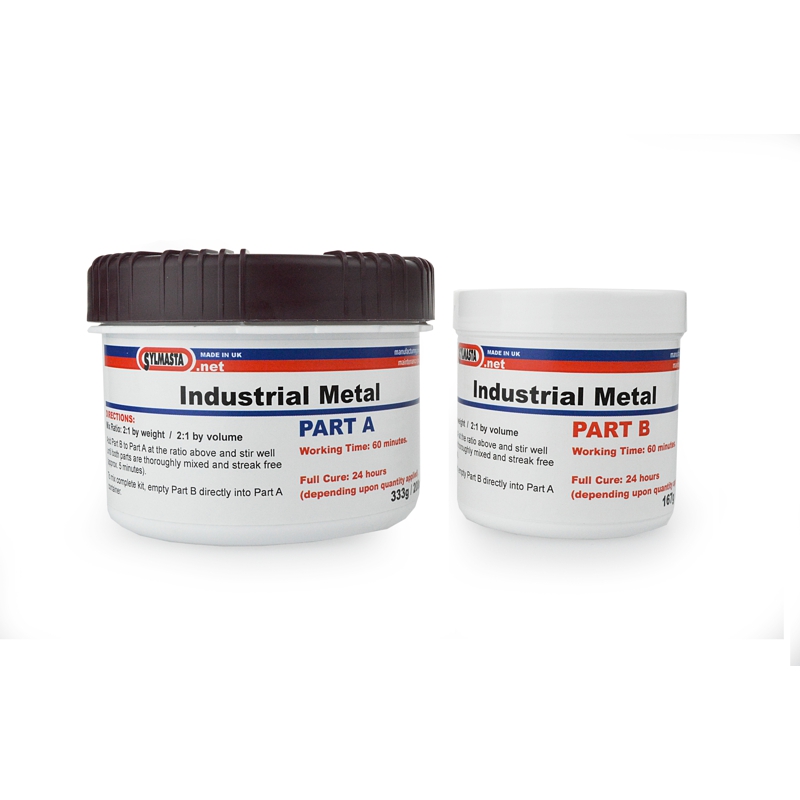 Industrial Metal Epoxy Paste has a longer 60 minute gel time for more complex applications