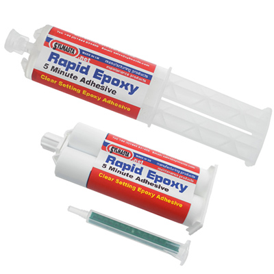 Rapid 5 Minute Epoxy is an adhesive which can be used to create high strength bonds during the repair of concrete