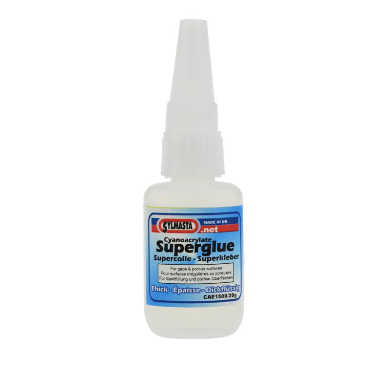 CAE1500 is a high viscosity cyanoacrylate superglue from the Sylmasta adhesives range used to penetrate porous surfaces