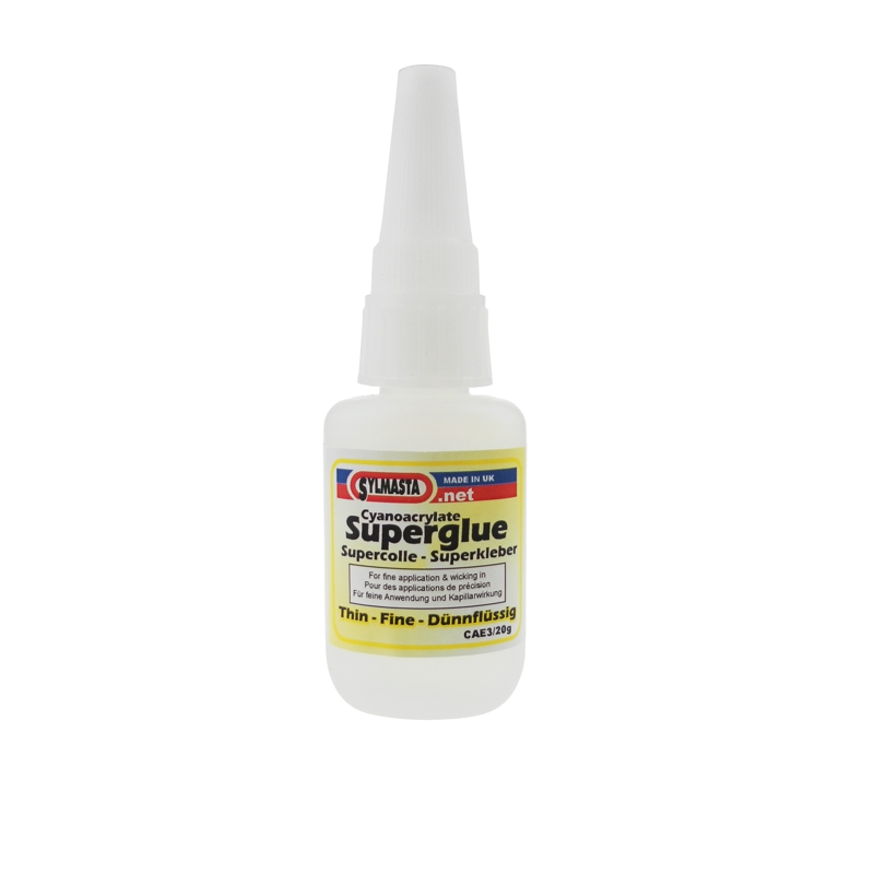 CAE3 is a penetrating cyanoacrylate superglue from the Sylmasta adhesives range used to penetrate porous surfaces