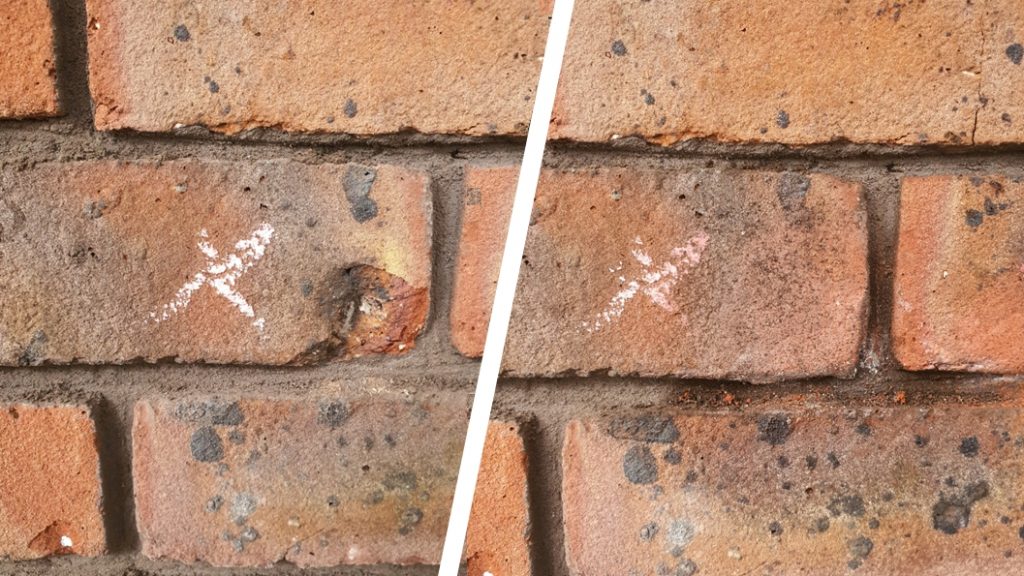 Sylmasta AB Epoxy Putty when mixed with brick dust can be used for repair and restoration of brickwork
