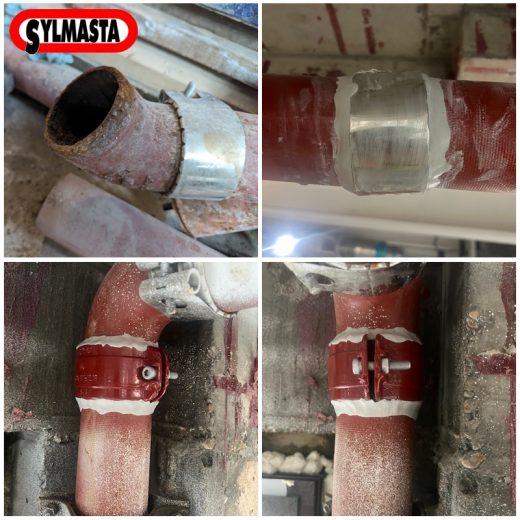 Repair Stack Sealing Pipe Joints in Rainwater Stack Repair | Sylmasta.net