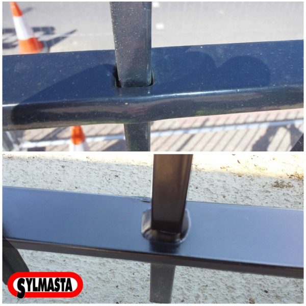 Metal Railings Gap Filling Before After 800x800 Sylmasta